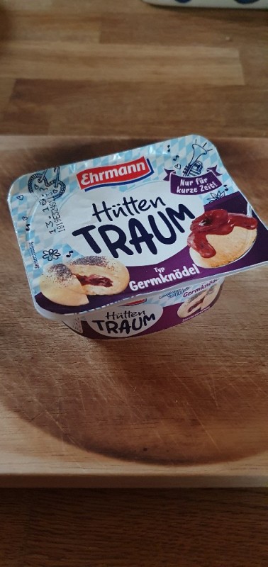 Ehrmann Hüttentraum Typ Germknödel, Dessert mit Vanillegeschmack | Hochgeladen von: theresakaufmann