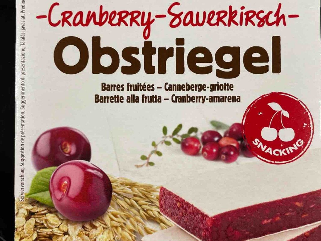 Obstriegel, Cranberry-Sauerkirsch von Sanny64 | Hochgeladen von: Sanny64