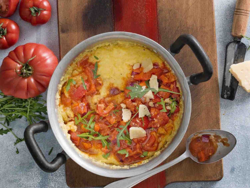 Peperonata mit Polenta von EnimoSE08 | Hochgeladen von: EnimoSE08