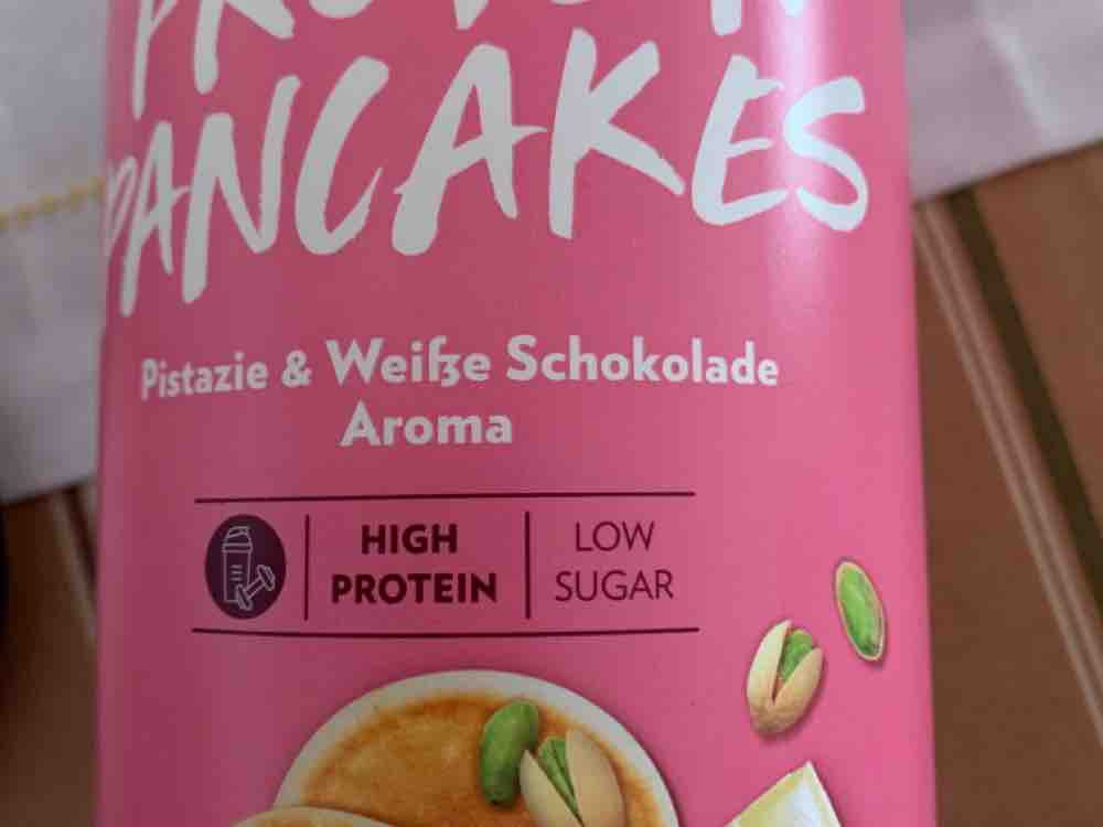 Protein Pancakes, White Chocolate & Pistazien Geschmack von  | Hochgeladen von: cat1968