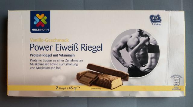 Power Eiweiß Riegel Vanille-Geschmack von Tester18 | Hochgeladen von: Tester18