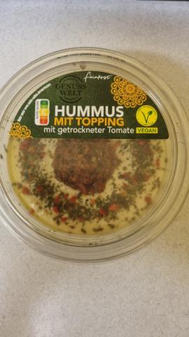 Hummus mit  Toppings, mit getrockneter Tomate von Thundafox_Y | Hochgeladen von: Thundafox_Y