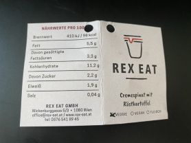 Rex Eat: Cremespinat mit Röstkartoffeln | Hochgeladen von: chriger