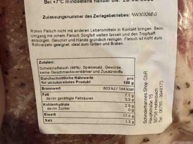 Schinnerhannes Schweinenackensteak von AndreaSchroeder | Hochgeladen von: AndreaSchroeder