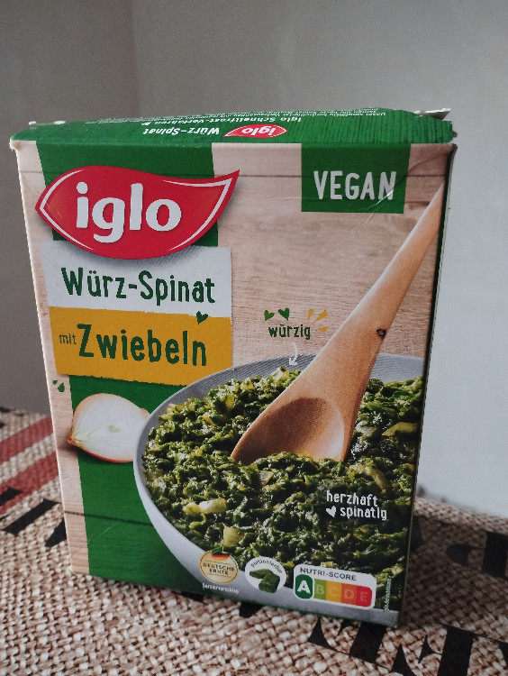 Iglo, Würz-Spinat mit Zwiebeln von alterSchwede | Hochgeladen von: alterSchwede