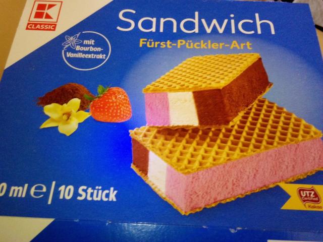 Sandwich Eis, Fürst-Pückler-Art | Hochgeladen von: Caramij