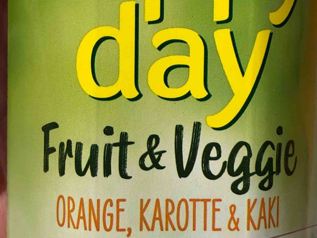 Happy Day Fruits & Veggie, Orange, Karotte & Kaki von Er | Hochgeladen von: ErnstW