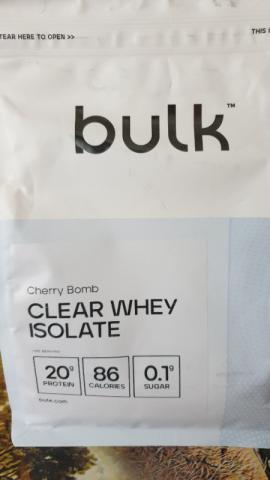 Clear Whey Isolate Cherry Bonb von TinaMarkowski | Hochgeladen von: TinaMarkowski