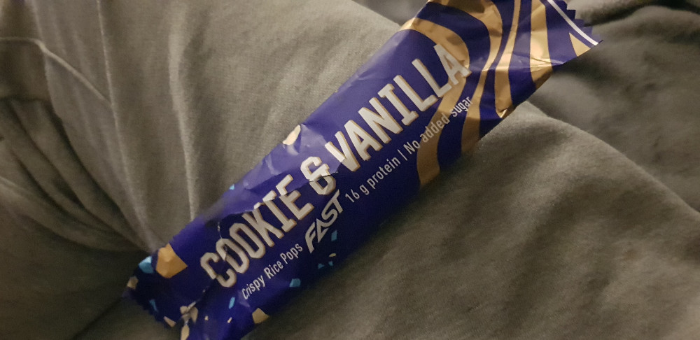 Cookie & Vanilla Proteinriegel, Crispy Rice Pops von supertu | Hochgeladen von: superturbo13378