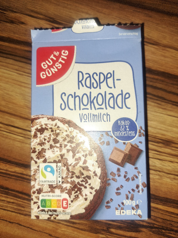 Raspelschokolade, Vollmilch von SarahJo84 | Hochgeladen von: SarahJo84