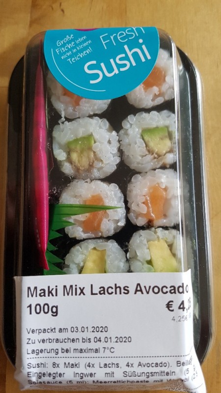 Maki Mix Lachs Avocado von k.niermann | Hochgeladen von: k.niermann