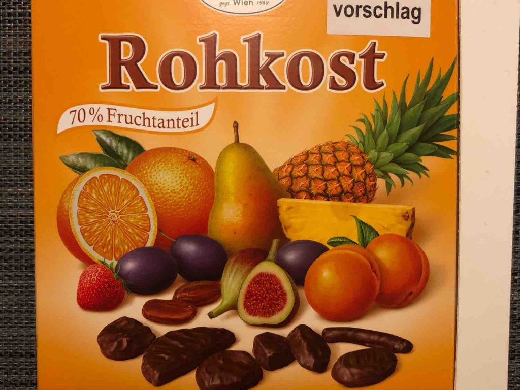 Rohkost Früchte mit Zartbitter Schokolade von CroLivio | Hochgeladen von: CroLivio