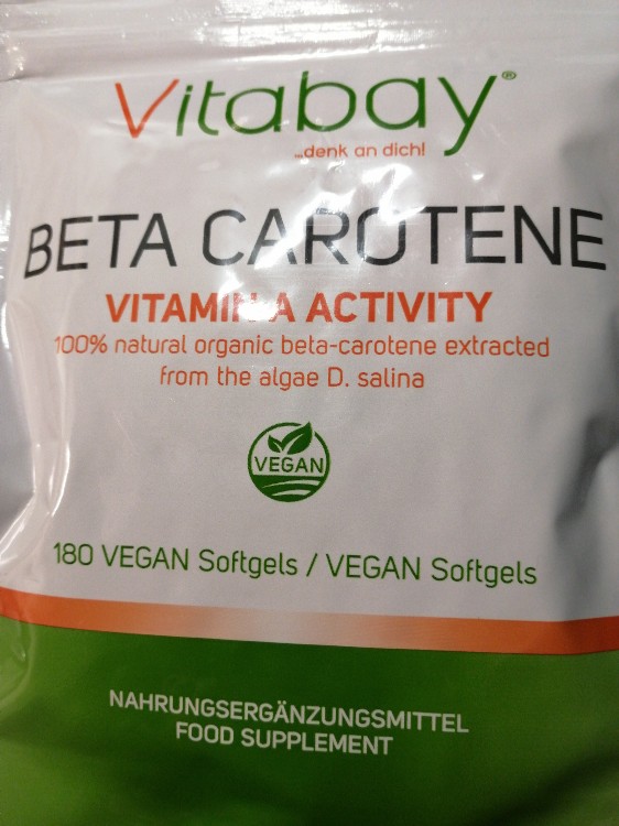 Vitabay  Beta Carotene vegan von Bellini | Hochgeladen von: Bellini