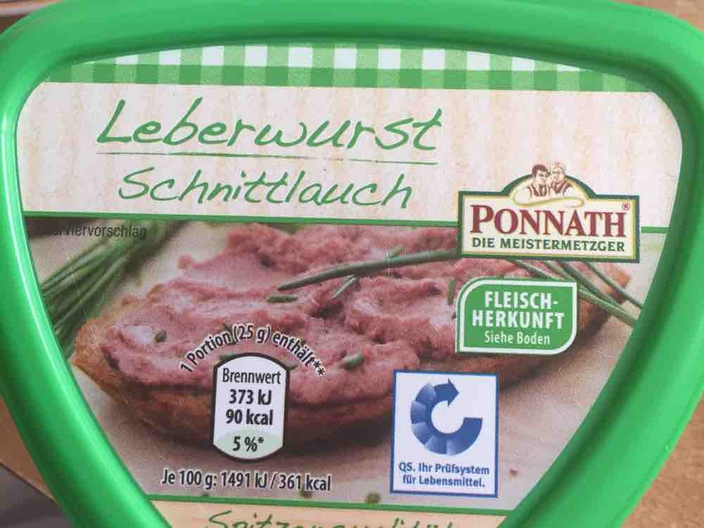 Streichzarte Leberwurst, Schnittlauch von sukram2808 | Hochgeladen von: sukram2808