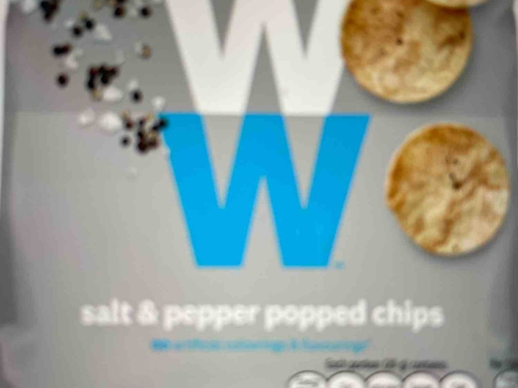 WW Chips Salz & Pfeffer, Snack Auf Soja- u. Kichererbsen Bas | Hochgeladen von: Ron79
