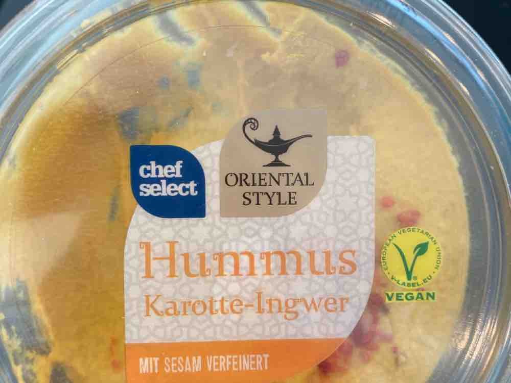 Hummus Karotte-Ingwer, mit Sesam verfeinert von vore | Hochgeladen von: vore