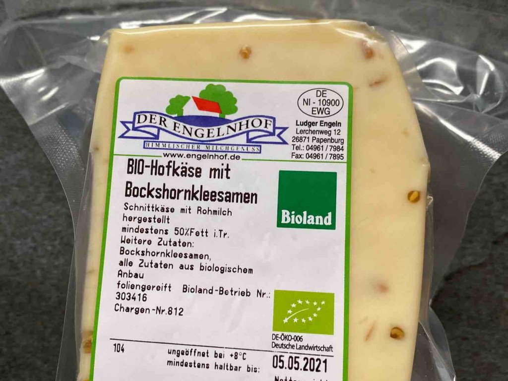 Boi Hofkäse mit Bockshornkleesamen, Milch von Kobussteffi | Hochgeladen von: Kobussteffi