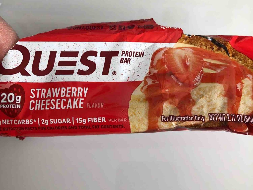 Quest Bar Protein Riegel , Strawberry Cheese Cake von johannesdr | Hochgeladen von: johannesdrivalo657
