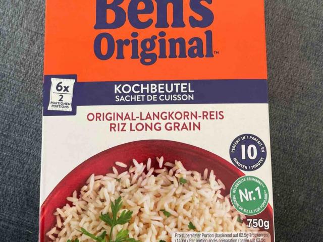 Original Langkorn-Reis (gekocht), Kochbeutel von liedermax432 | Hochgeladen von: liedermax432