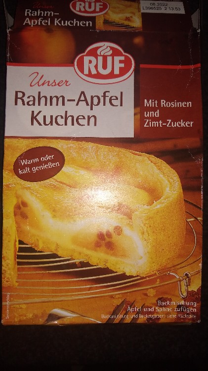 Rahm-Apfelkuchen (Ruf Backmischung), Apfel von TaubesNsschen92 | Hochgeladen von: TaubesNsschen92