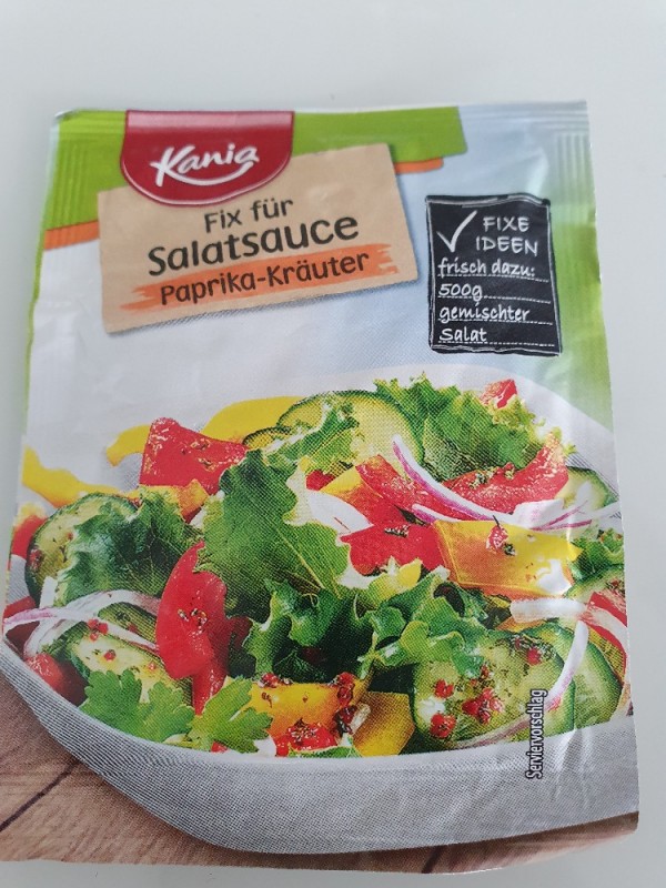 Salatsauce Paprika-Kräuter Fix Kania von Ninnifee | Hochgeladen von: Ninnifee