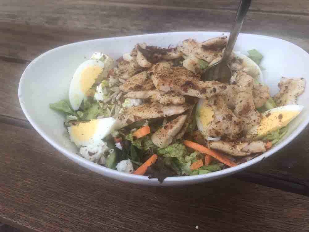 Hähnchen-Salat, mit Senf-Dressing von tekekemal422 | Hochgeladen von: tekekemal422