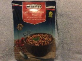 Weizen-Quinoa Mix, mit feuriger Chipotle Sauce und Azuki Boh | Hochgeladen von: rks