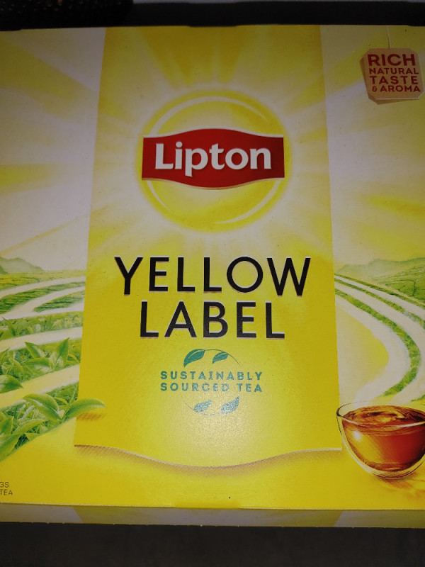 Lipton Yellow Label, Rich Natural Taste & Aroma von SaskiSt | Hochgeladen von: SaskiSt