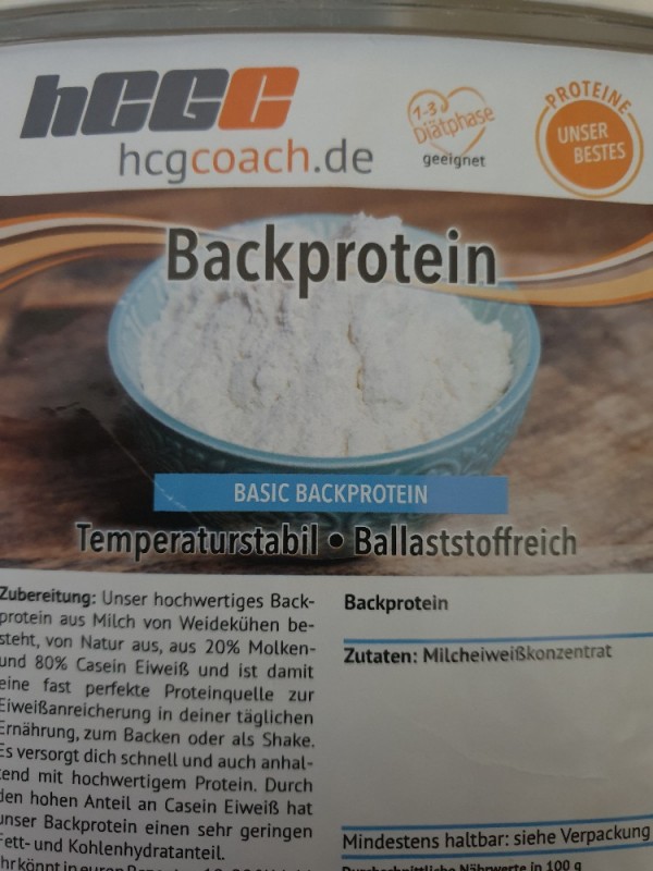 Backprotein, Basic Backprotein von ACTK | Hochgeladen von: ACTK