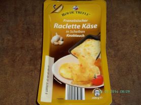 Französischer Raclette Käse in Scheiben, Knoblauch, Roi de T | Hochgeladen von: PeggySue2509