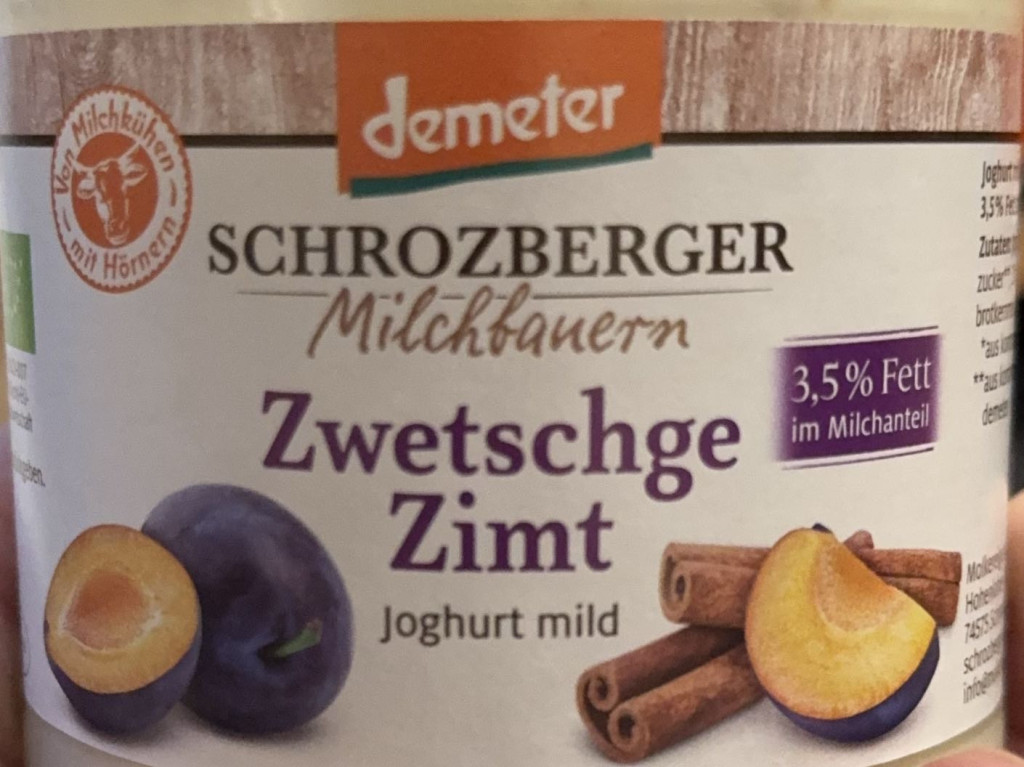 Schrozberger Milchbauern Zwetschge Zimt von stideldrino | Hochgeladen von: stideldrino