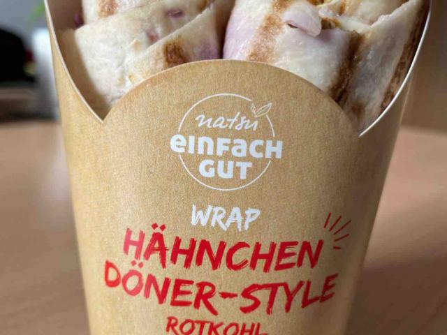 Wrap Hähnchen Döner-Style, Rotkohl mit Knoblauch von Seaworld7 | Hochgeladen von: Seaworld7