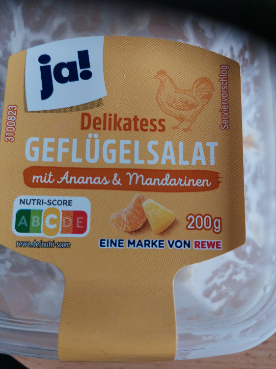 Delikatess Geflügelsalat, Mit Ananas und Mandarinen von Killerto | Hochgeladen von: Killertomate