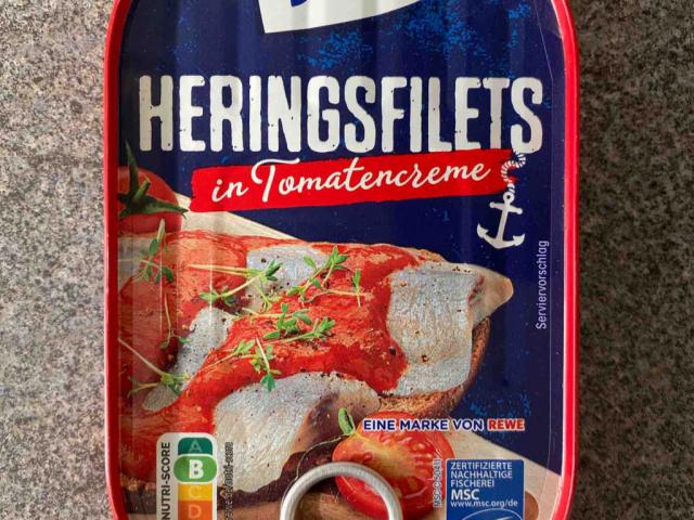 Heringsfilets, in Tomatencreme von Chanvre | Hochgeladen von: Chanvre