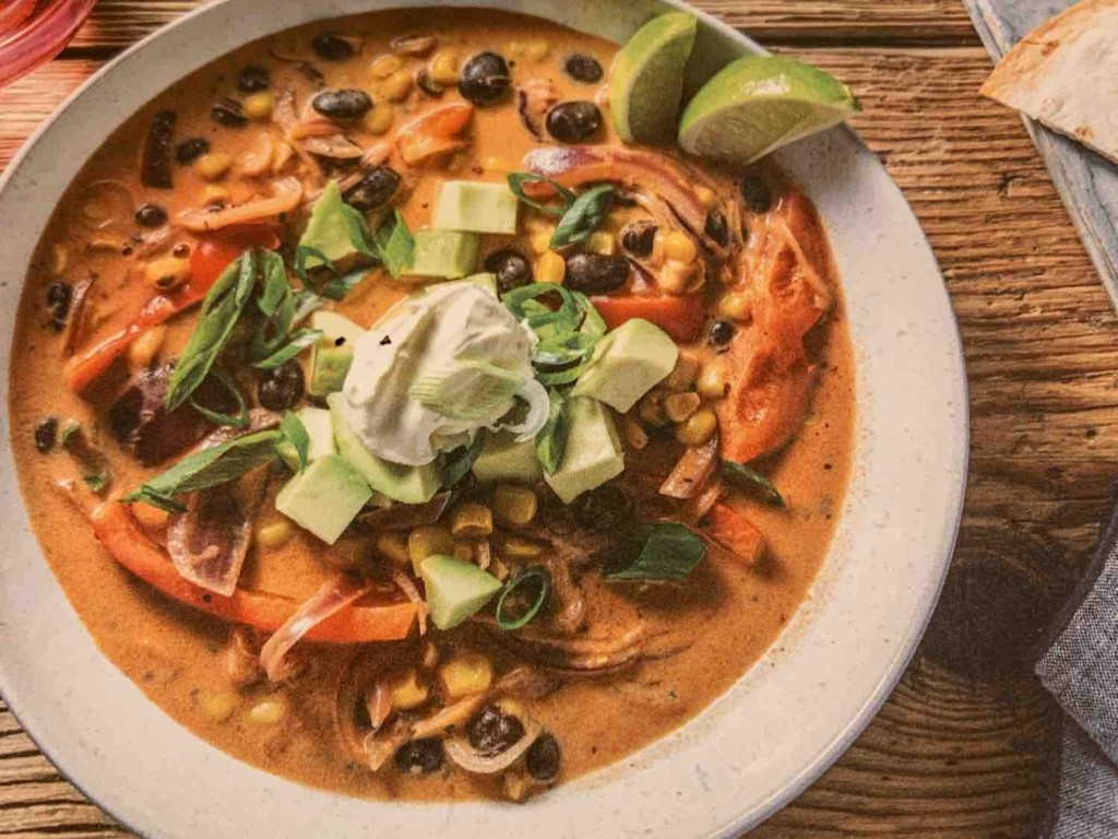Mexikanische Suppe mit käsigen Quesadillas	 von automatekk | Hochgeladen von: automatekk