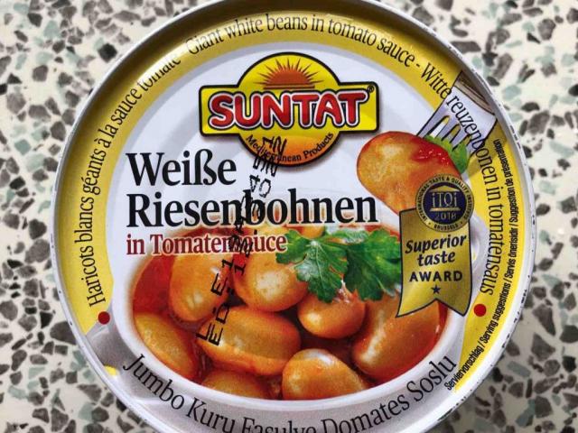 Weiße Riesenbohnen, in Tomatensauce von DramaQueenSue | Hochgeladen von: DramaQueenSue