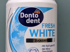 Kaugummi Dontodent Fresh White Xylit (ohne Sorbit), Minze | Hochgeladen von: Tom Cat