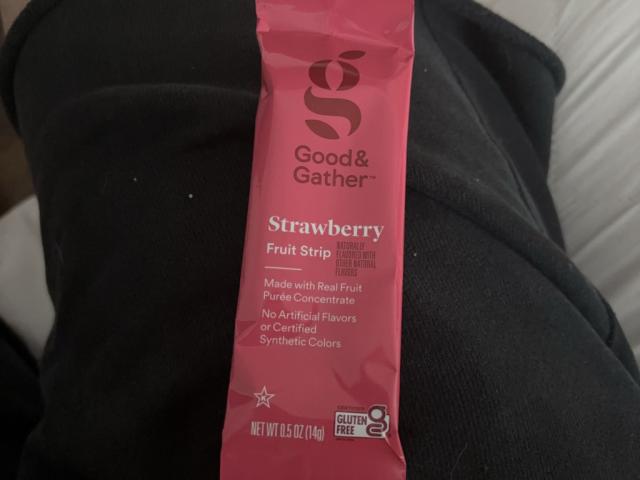 Good & Gather Strawberry Fruit Strip by icezy1k | Uploaded by: icezy1k