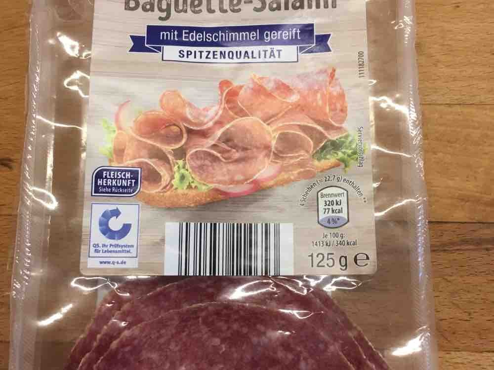 Feine Baguette-Salami, mit Edelschimmel gereift von lakshmiji | Hochgeladen von: lakshmiji