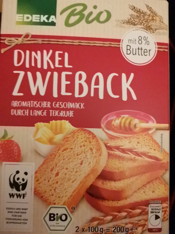 Bio Dinkel Zwieback, Mit 8%Butter von Andrea 11 | Hochgeladen von: Andrea 11