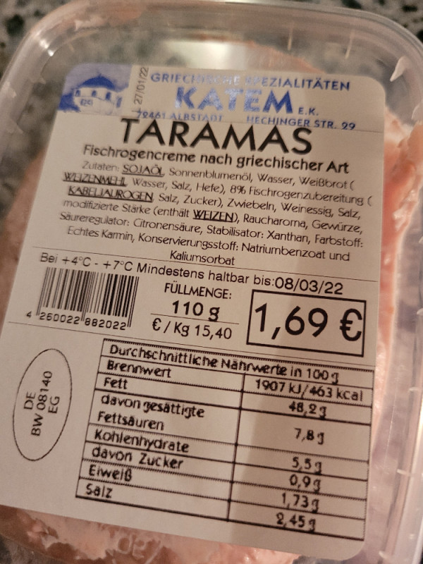 Taramasalat , Fischeiersalat von grinsekatze68 | Hochgeladen von: grinsekatze68