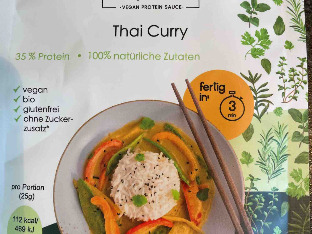 Thai Curry Proteinsauce, pflanzlich von Knackwurst | Hochgeladen von: Knackwurst