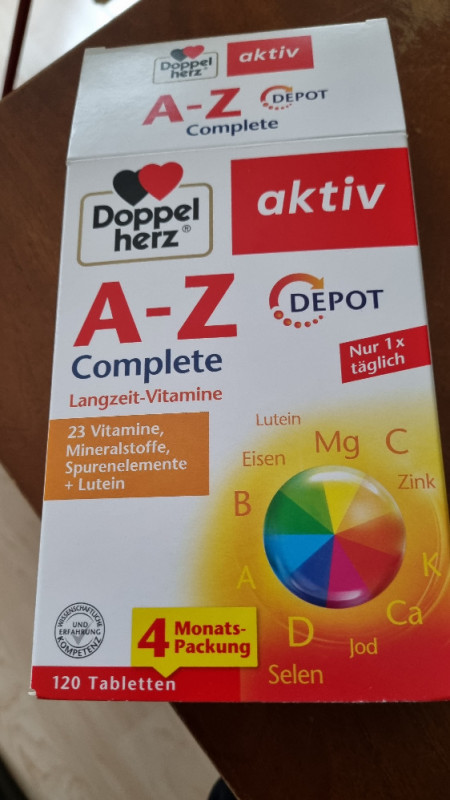 A-Z Depot Complete Langzeit Vitamine, Mit 23 Vitaminen mineralst | Hochgeladen von: flyst