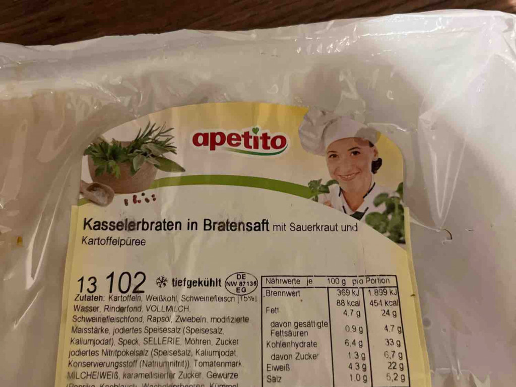 kasslerbraten in Baratensaft mit Sauerkraut und Kartoffelpüree v | Hochgeladen von: Phoenix1987