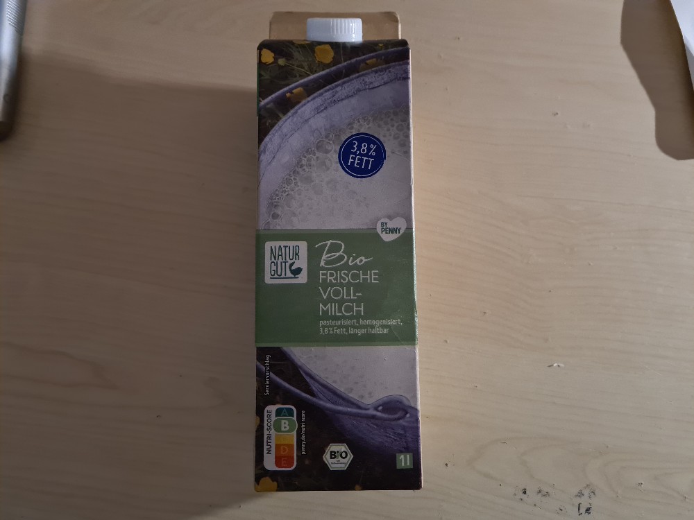 Bio Frische Vollmilch, pasteurisiert, homogenisiert, 3.8% Fett,  | Hochgeladen von: Dennis77