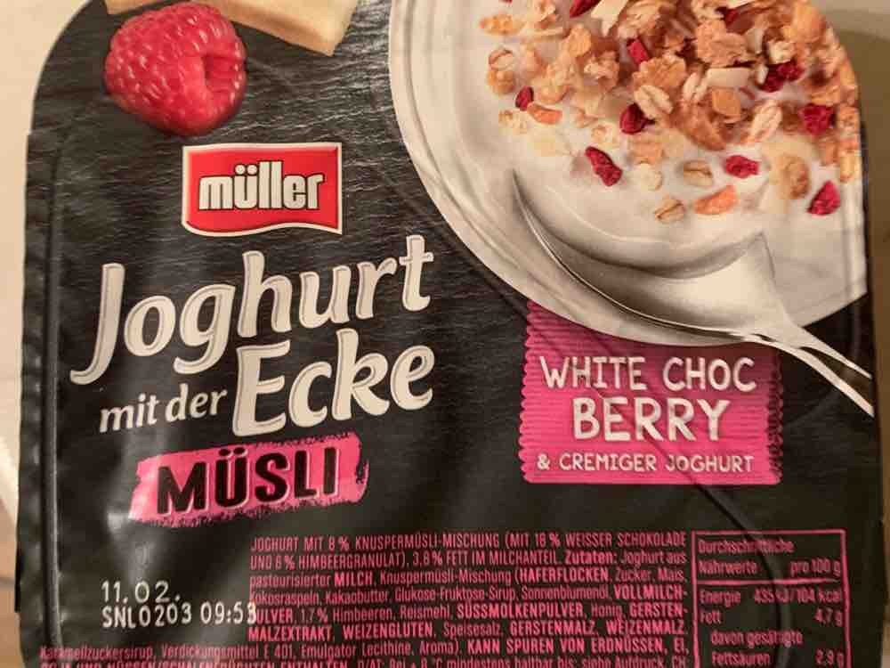 White Choc Berry & Cremiger Joghurt, Joghurt mit 8% Knusperm | Hochgeladen von: SilliVolli