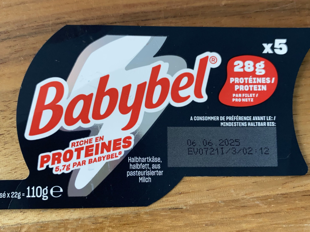 Babybel, 5,7gr Protein von Simi230478 | Hochgeladen von: Simi230478 Babybel, 5,7gr Protein von Simi230478 | Hochgeladen von: Simi230478