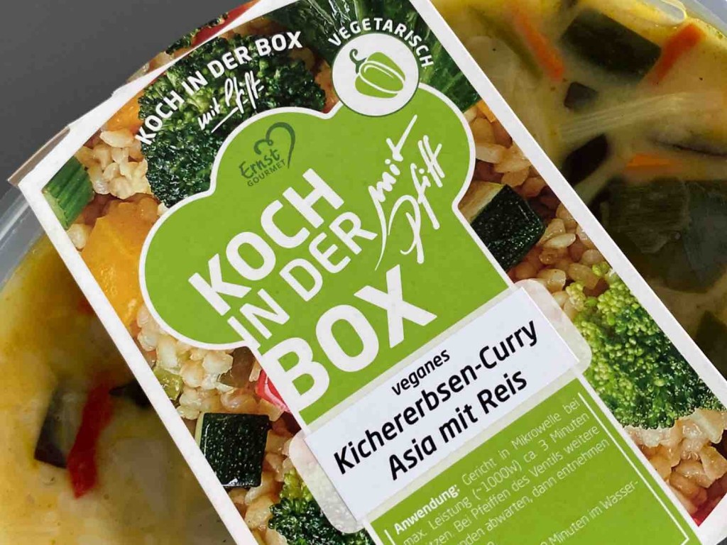 Veganer Kichererbsen-Curry Asia mit Reis von benjamin99 | Hochgeladen von: benjamin99