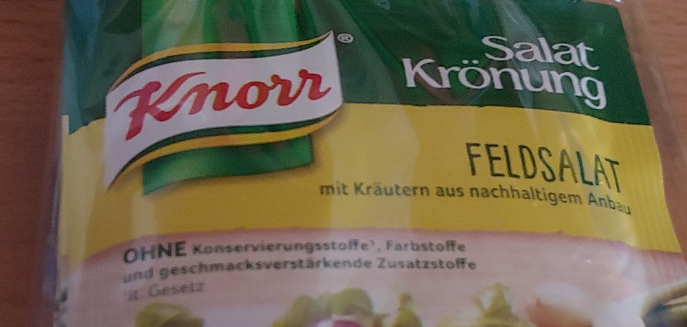 Knorr Salatkrönung, Salat der Saison Dressing für Feldsalat von  | Hochgeladen von: hardy1912241