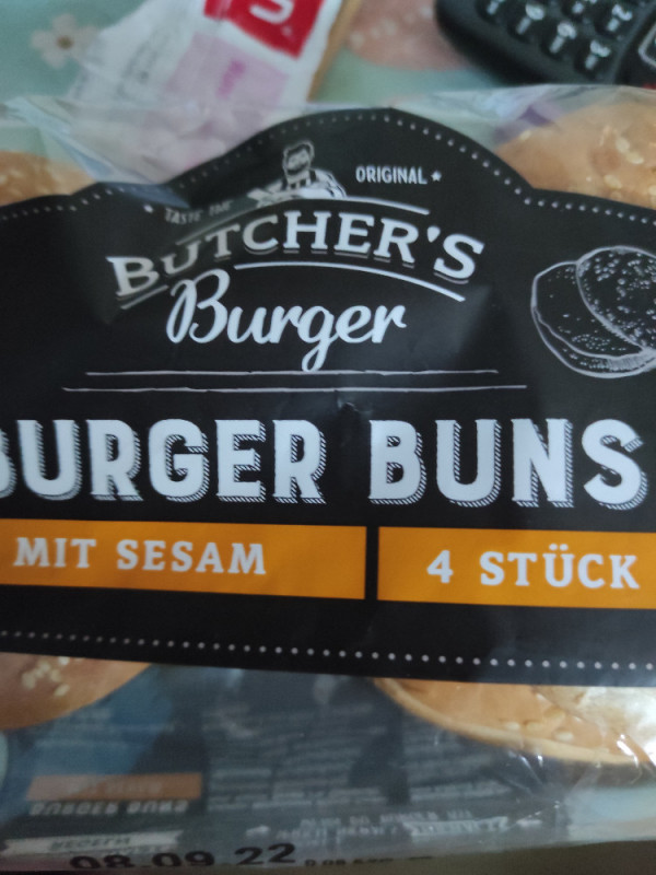 Butchers Burger Buns mit sesam von YvonneHolzmann | Hochgeladen von: YvonneHolzmann